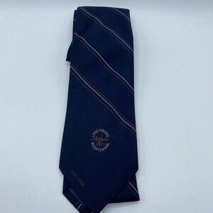 Lynchburg VA Bicentennial 1786-1986 Men's Blue Striped Tie Silk Blend Neck Tie